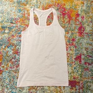 Lululemon Swiftly Tech Racerback Tank Top Feather Pink Size 4